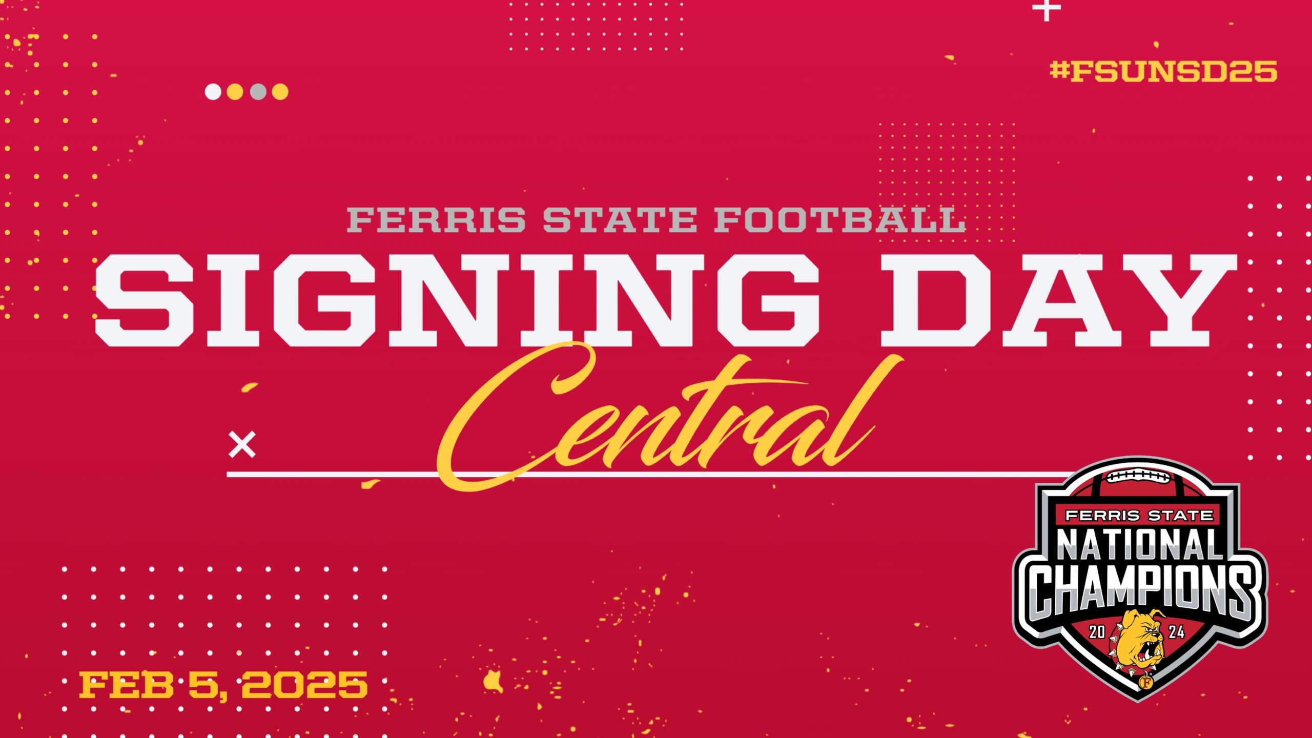 Ferris State Football - Signing Day Central