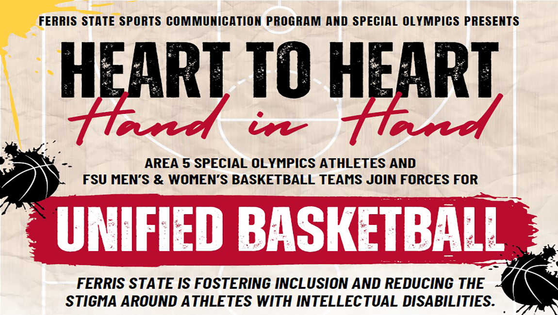 Ferris State Basketball Squads Team Up For 19th Annual Special Olympics Game On April 15