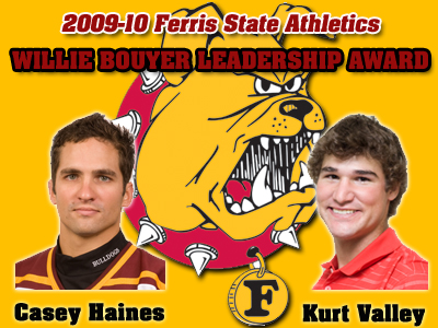 Two Seniors Share Willie Bouyer Leadership Award