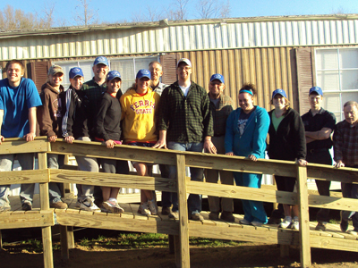 Ferris State Student-Athletes Spend Spring Break Helping Others