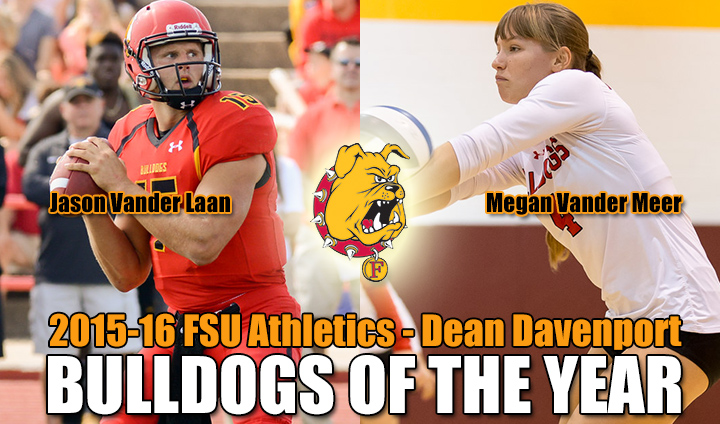 All-Americans Vander Laan & Vander Meer Unanimous Picks As Ferris State Dean Davenport "Bulldogs Of Year"