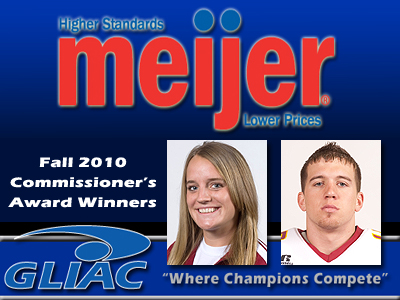 Muir, Schneider Earn Prestigious GLIAC Awards