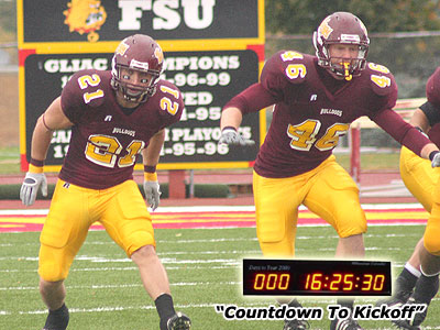 Chad Schoen (#21) and Kyle Fitzpatrick (#46), who have both changed jersey numbers, are expected to contend for starting roles this fall