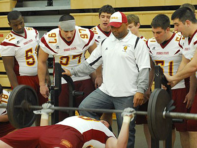 The Bulldogs held their 2010 Lift-A-Thon on Friday (March 26) evening at Jim Wink Arena (Photo by Rob Bentley)