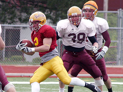 The Bulldogs will hold their annual spring game on Friday night (Photo courtesy Zeke Jennings/Big Rapids Pioneer)