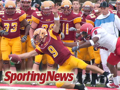 Senior QB Tom Schneider and the Bulldogs received attention from Sporting News
