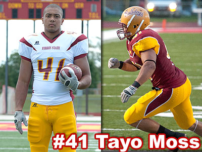 Tayo Moss Claims GLIAC Weekly Award