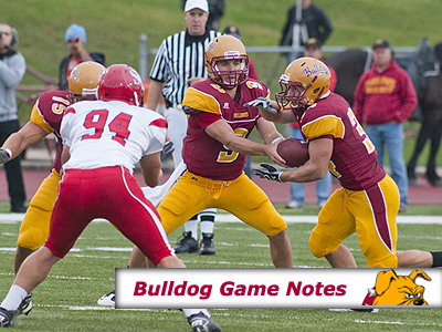 Football Game Notes: SVSU (Sept. 10)