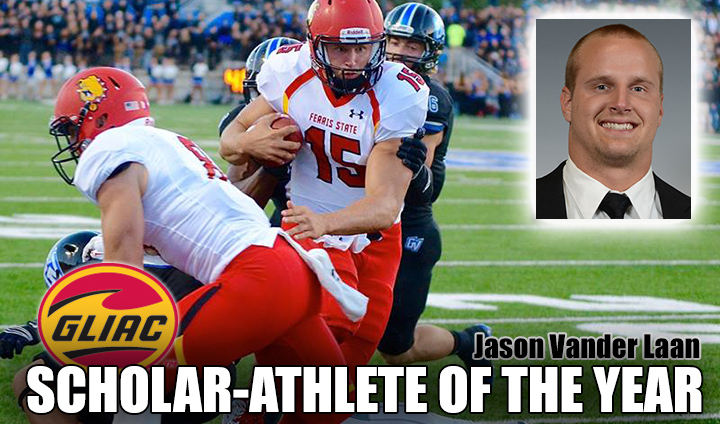 FSU's Jason Vander Laan Chosen As GLIAC's Top Scholar-Athlete For Second-Straight Year