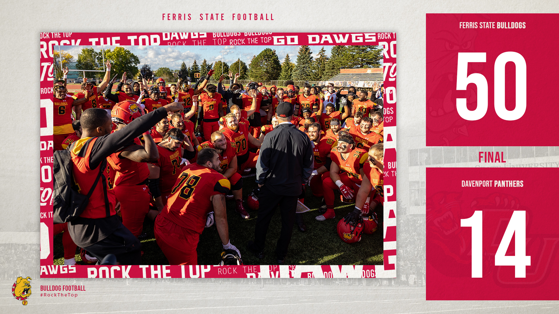 Nation's #1 Bulldogs Claim At Least Share Of Third-Straight GLIAC Championship With Road Win