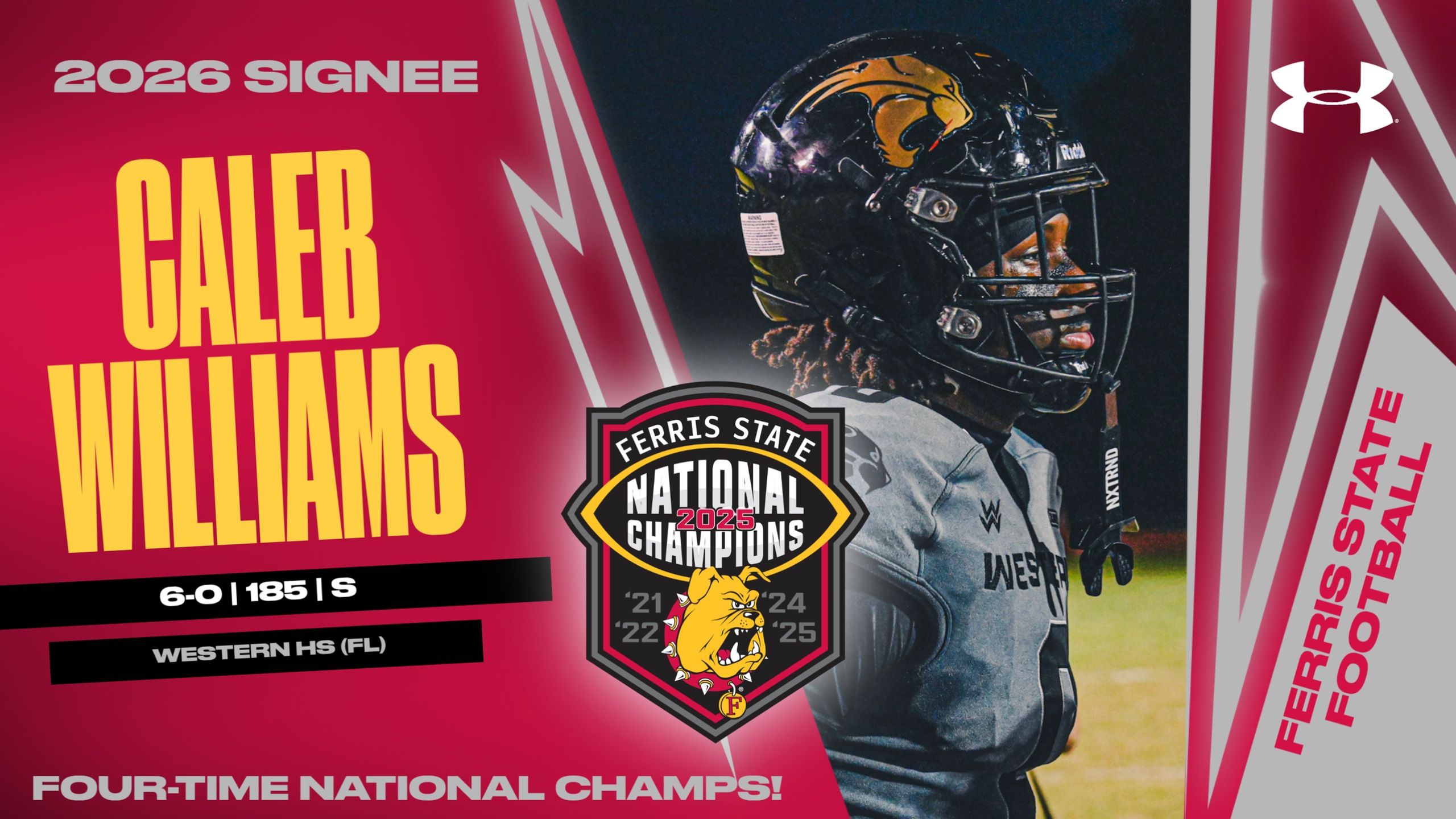 2026 Ferris State Football Signee: Caleb Williams