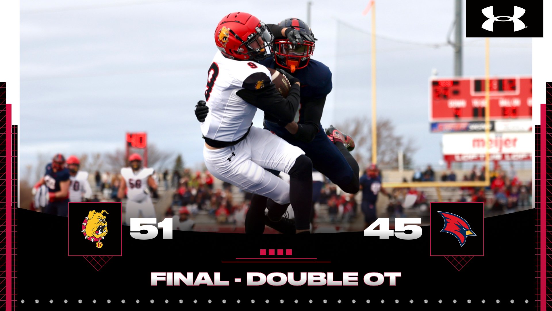 GLIAC CHAMPIONS! Ferris State Rallies For Double-Overtime Win In Thriller At SVSU