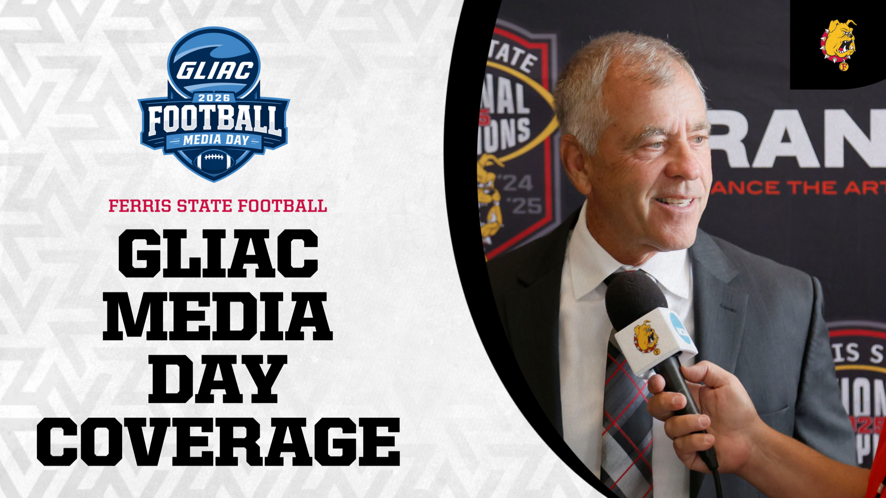 Ferris State Football - GLIAC Media Day Coverage