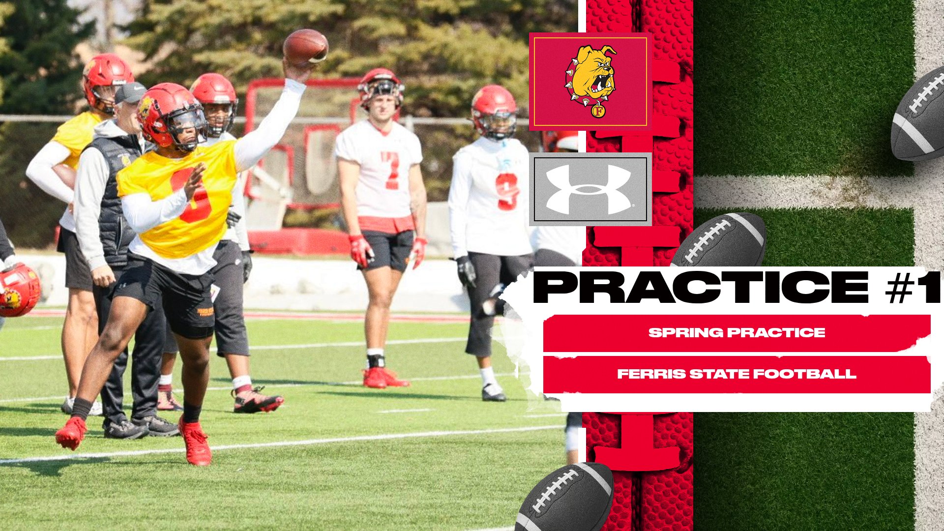 Defending National Champion Ferris State Officially Opens Spring Football Practice