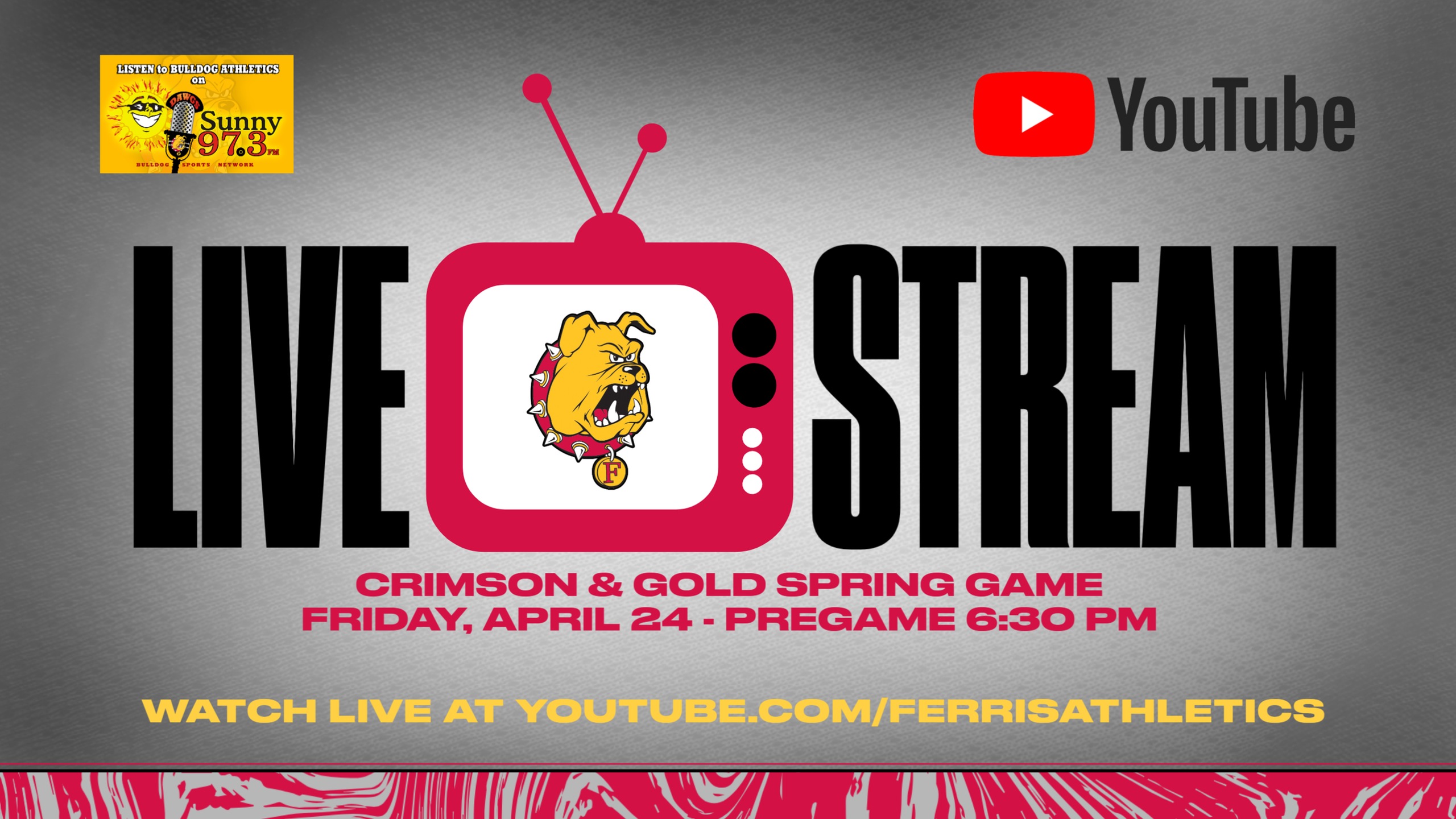 Spring Football Game To Be Carried Live By Bulldog Sports Network On Friday Night