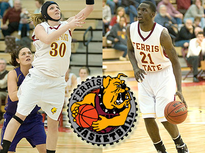 FSU's Amy Joostberns (left) and Lou Williams (right) will be in action at home this week as FSU hosts two GLIAC foes (Photo by Ed Hyde)