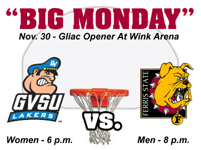 Ferris Basketball Hosts GVSU On "Big Monday"
