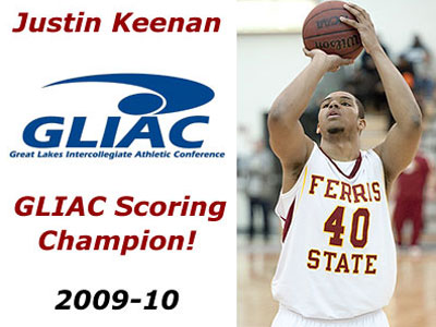 Justin Keenan Claims GLIAC Scoring Crown