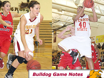 Kelsey DeNoyelles (left), Justin Keenan (right) and the Bulldogs will be in action this week in Ohio (Pioneer Photos)