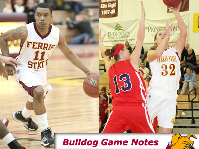 The Ferris State Basketball teams visit rival Grand Valley State on Monday (Jan. 11) evening