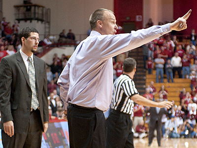 FSU head coach Bill Sall takes on his alma mater in Saturday's season opener at Wink Arena (FSU Photo Services)