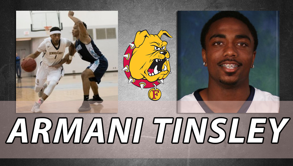 GLIAC Champion Ferris State Basketball Adds Talented JUCO Wing Armani Tinsley