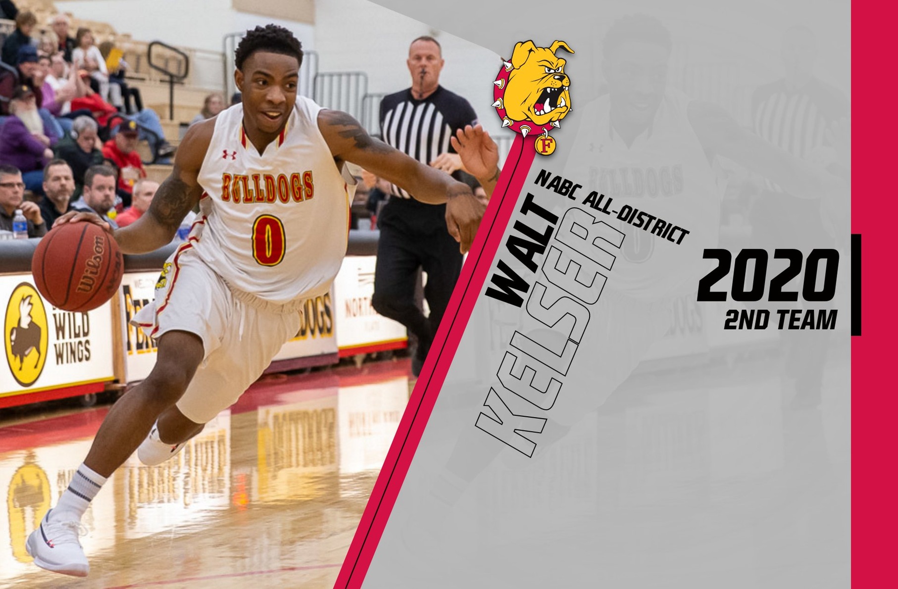 Ferris State's Walt Kelser Garners NABC All-District Kudos