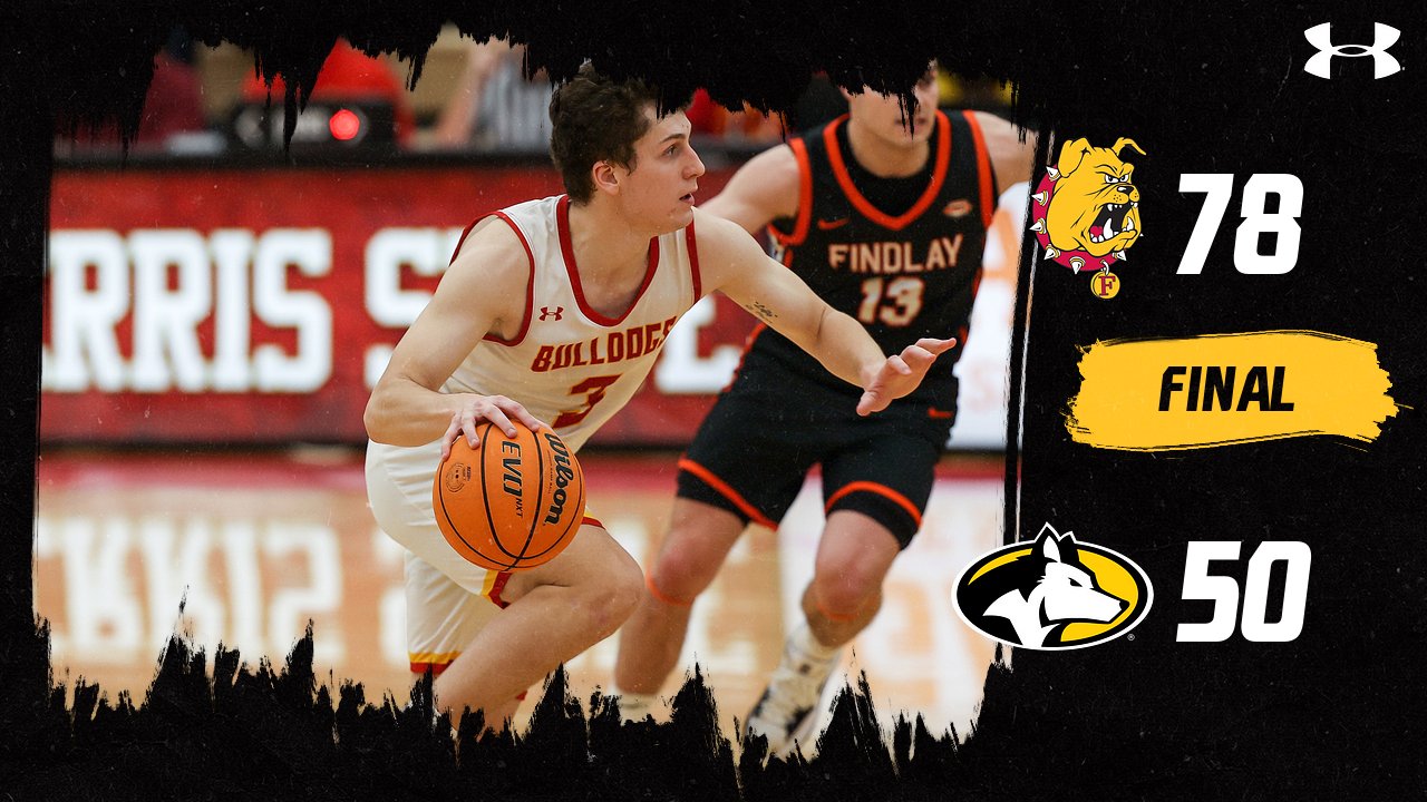 Ferris State Moves Into Tie Atop GLIAC With Dominating Home Win Over Michigan Tech