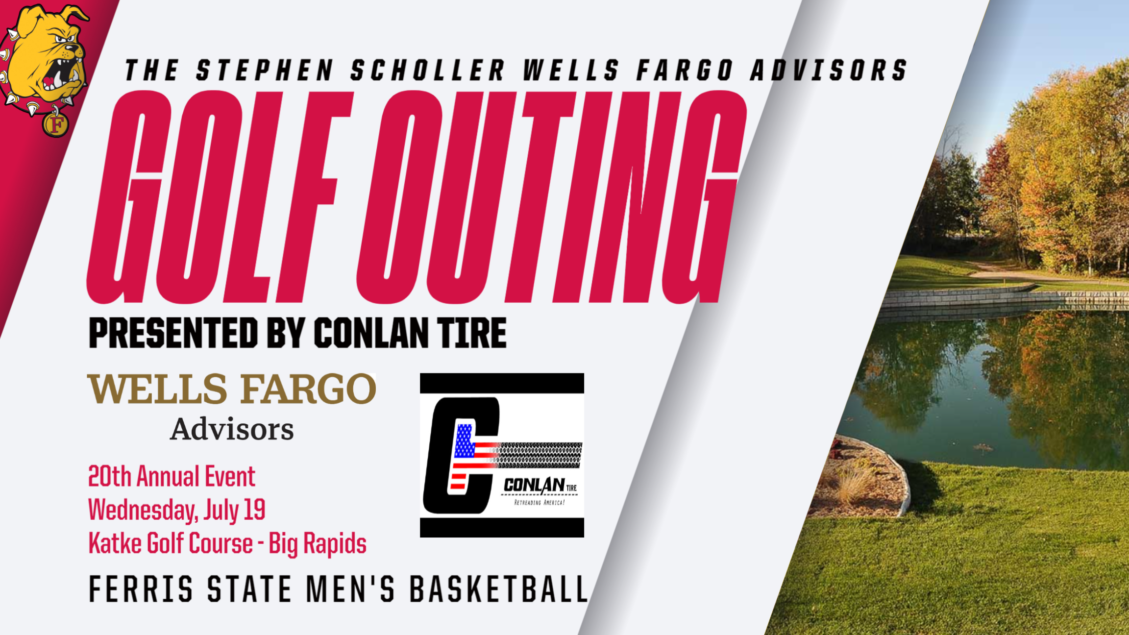 20th Annual Ferris State Men's Basketball Golf Outing Set For July 19