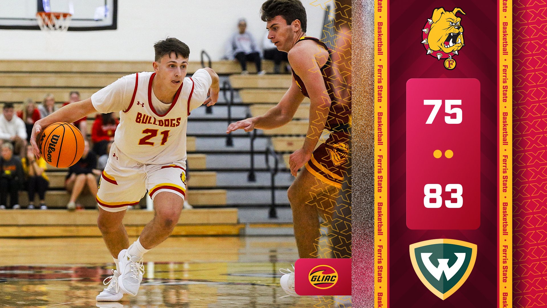 Ferris State Drops League Road Matchup At Wayne State
