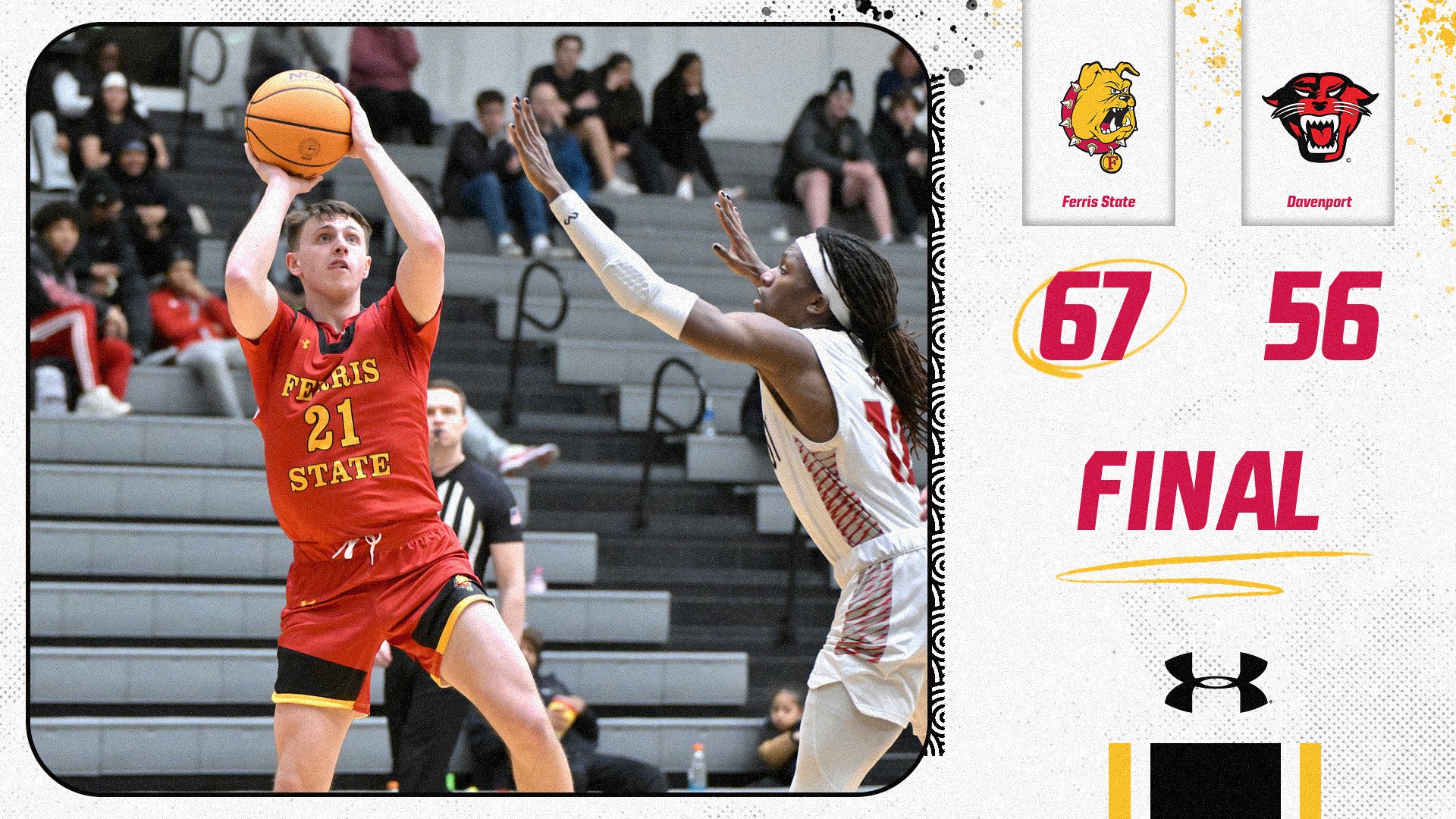 Ferris State Notches 20th Victory Of The Year With Road Triumph Over Panthers
