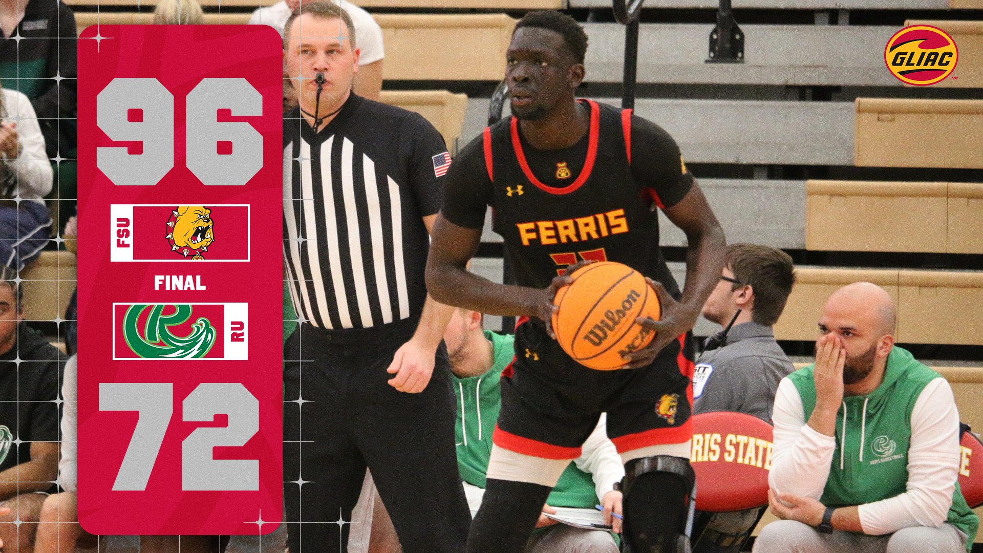 Ferris State Runs Away From Roosevelt In Monday Night Home Victory