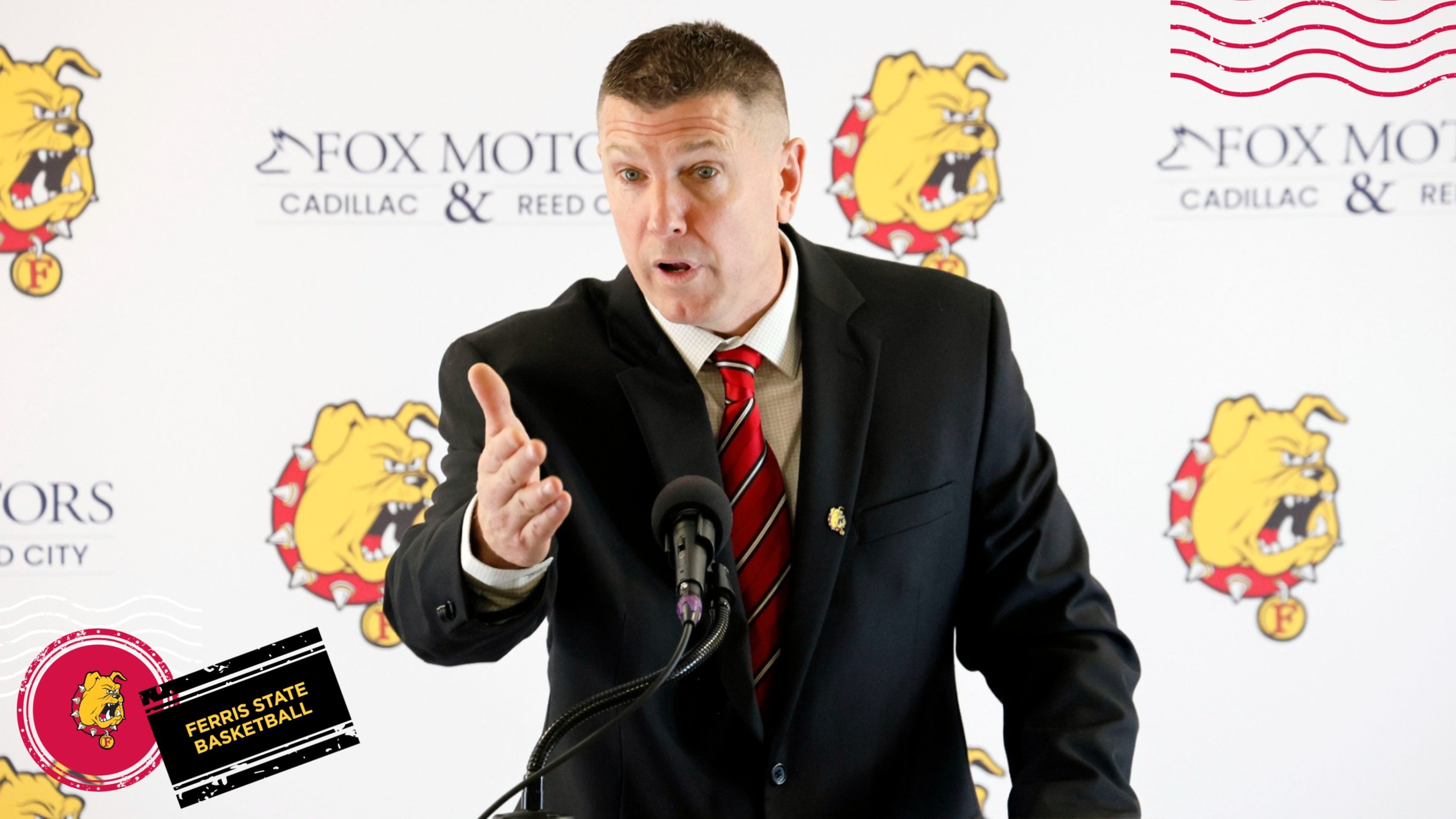 Brooks Miller Officially Introduced As 15th Ferris State University Men's Basketball Head Coach