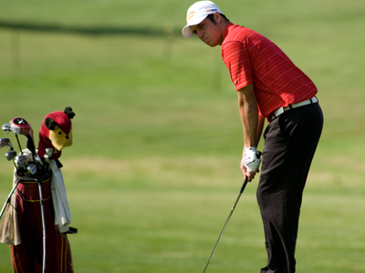 Joe Brown and Ferris State place 22nd in final fall season men's golf national rankings. (Photo by Ed Hyde)