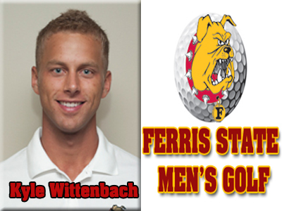 Senior Kyle Wittenbach posted a season-best two-round 144 score to tie for second place at The Jewell.