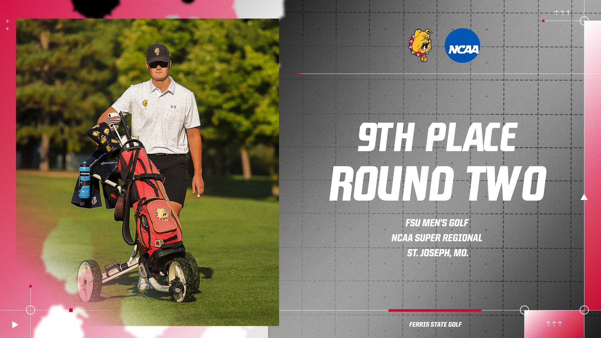 Bulldog Men's Golf Moves Up To Ninth After Round Two At NCAA Super Regional