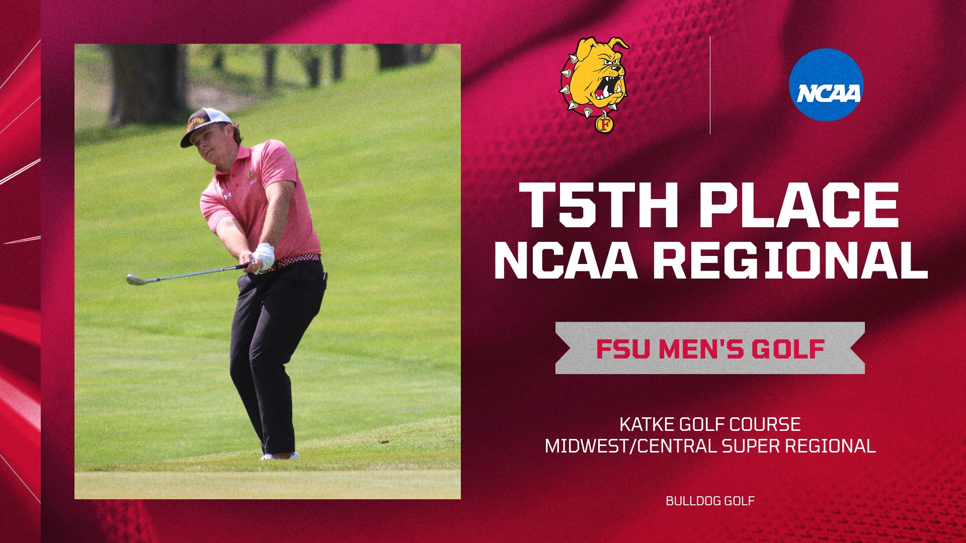 Ferris State Men's Golf Makes Late Charge On Final Day To Finish Fifth At NCAA D2 Super Regional