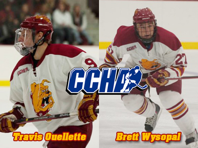 Ferris' Ouellette And Wysopal Earn CCHA Kudos