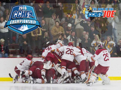 Ferris State will be making its first CCHA Championship Weekend appearance since the 2002-03 season.  (Photo by Ed Hyde)