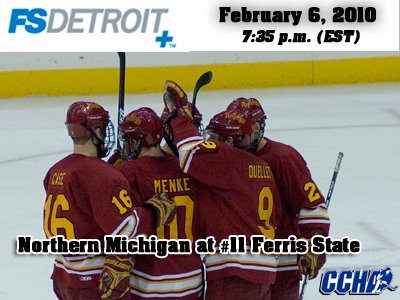 FS Detroit Plus To Televise Saturday's Ferris State Hockey Game