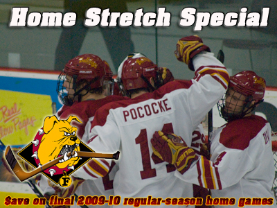 Ferris State Hockey "Home Stretch Special" Ticket Package Announced