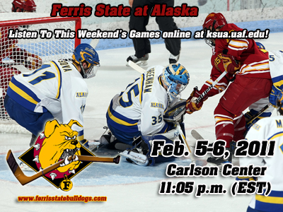 Ferris State Hockey Visits Alaska This Weekend