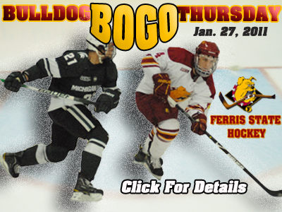 Bulldog Hockey BOGO This Thursday Versus Michigan State
