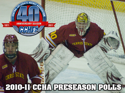 Ferris State Hockey Chosen Seventh In 2010-11 CCHA Coaches Poll
