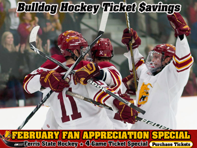 February Bulldog Hockey Fan Appreciation Special