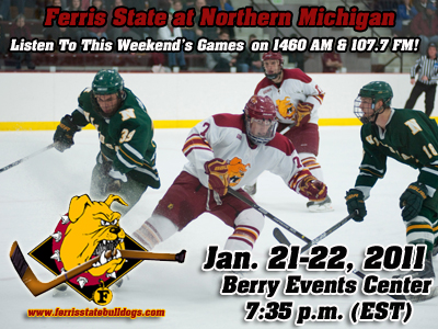 Bulldogs Skate At Northern Michigan This Weekend
