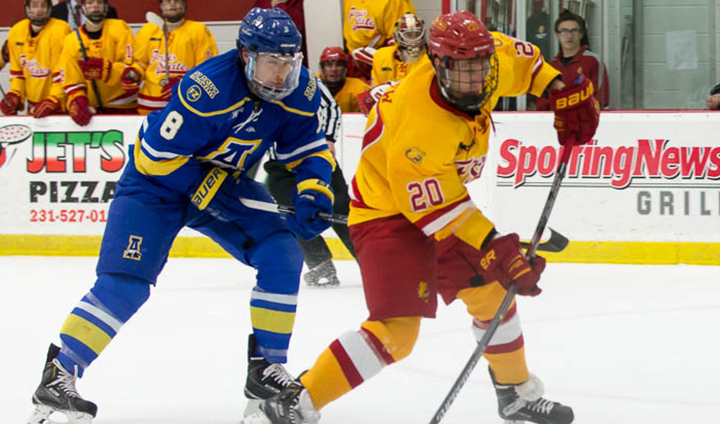 Mayhew's OT Winner Gives Ferris State Hockey First Sweep of the Season