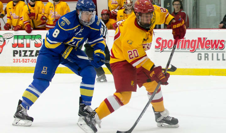 Bulldog Hockey Skates To 2-2 Tie With Alaska Friday Night