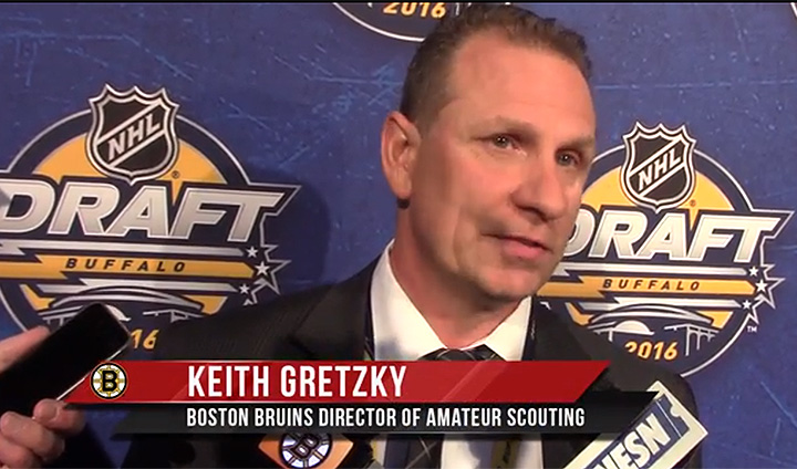 Boston Bruins Front Office On FSU Incoming Freshman Draft Pick Cameron Clarke