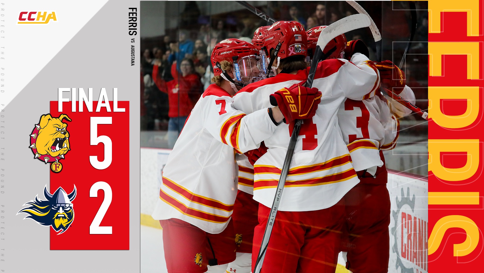 Ferris State Hockey Falls 4-1 to Western Michigan in First Road Contest of the Season